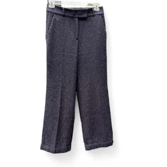 Ann Taylor LOFT Speckled Tweed Cuffed‎ Trousers Fully Lined Size 8 - Picture 3 of 8